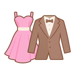 Vestido y traje de vestimenta formal